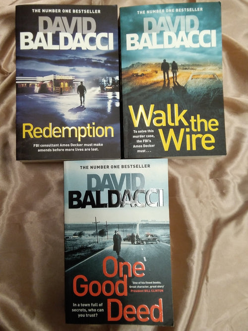 Baldacci Crime Thrillers Book Pack - Old Curiosity Bookshop