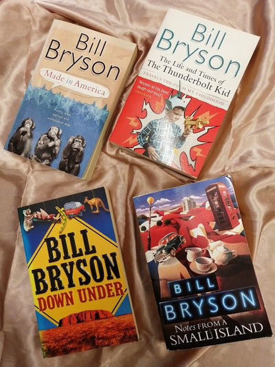 Bill Bryson Travel Book Pack - Old Curiosity Bookshop
