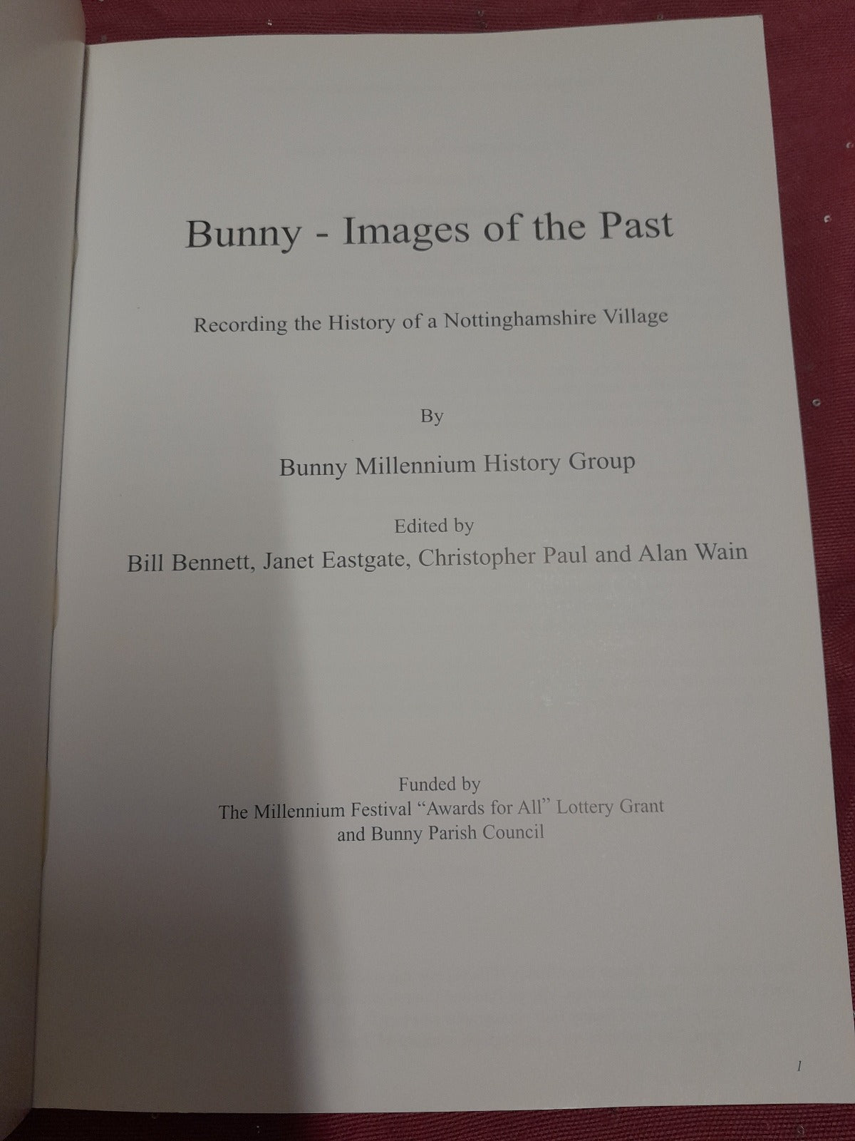 Bunny Images of the past Nottinghamshire Village