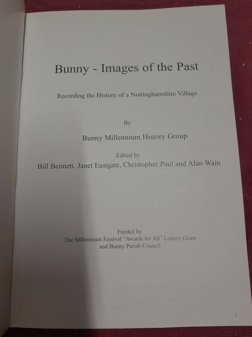 Bunny Images of the past Nottinghamshire Village