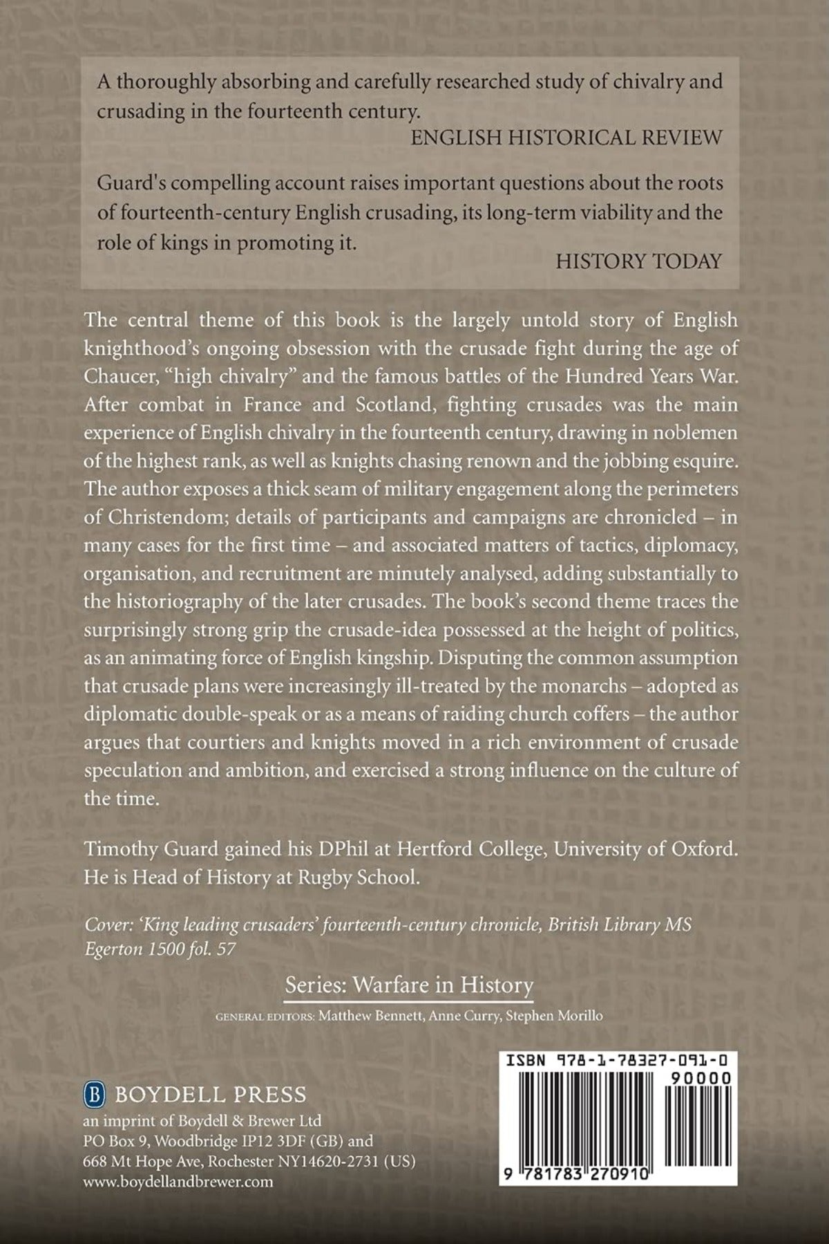 Chivalry Kingship and Crusade