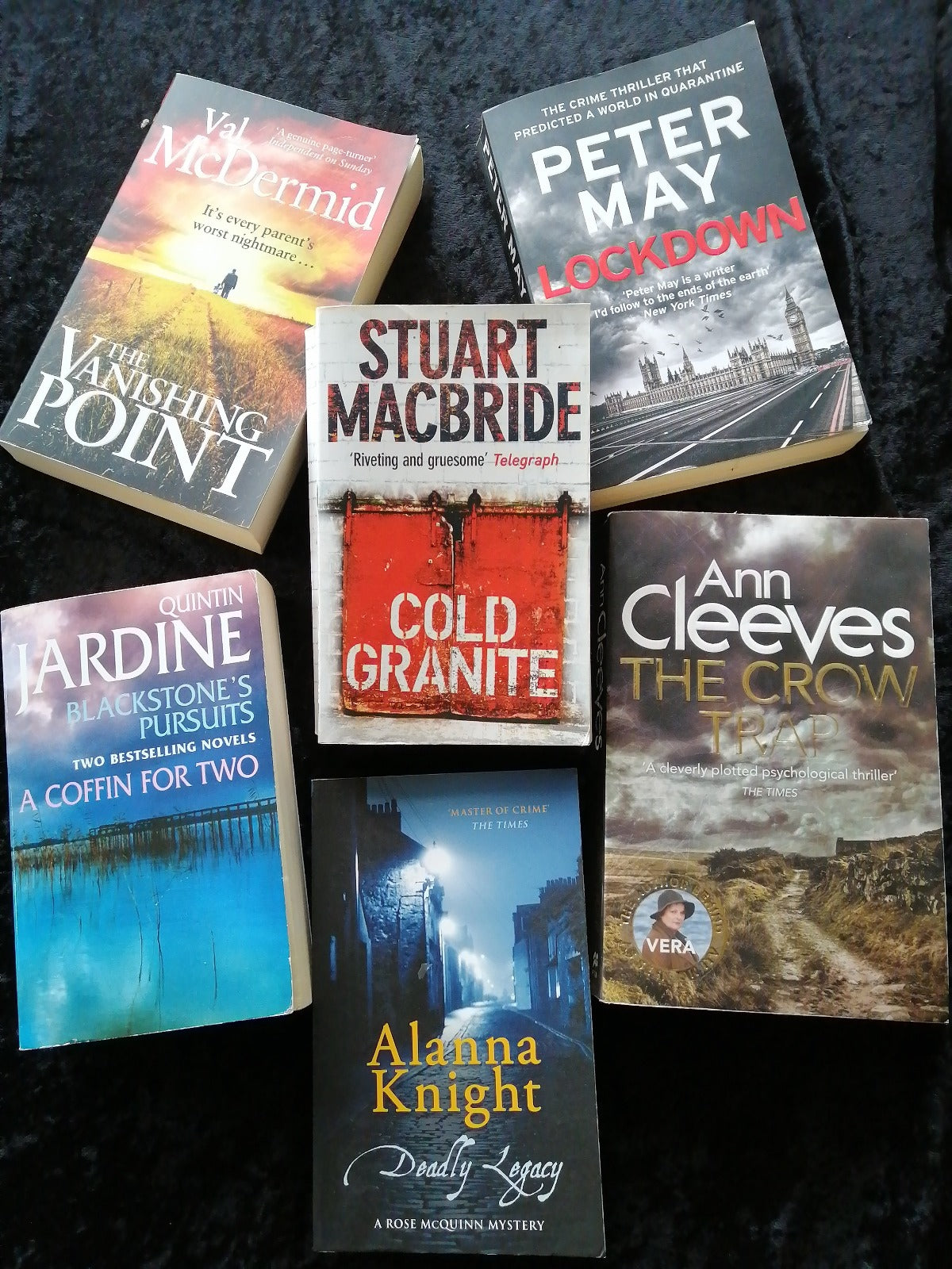 Happy Pack 6 x Fiction Paperbacks - Old Curiosity Bookshop