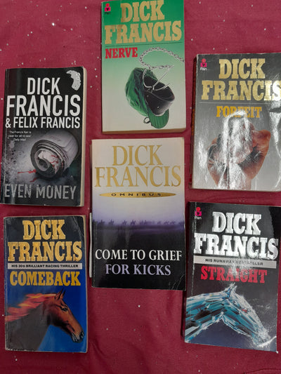 Dick Francis Horseracing Crime Books