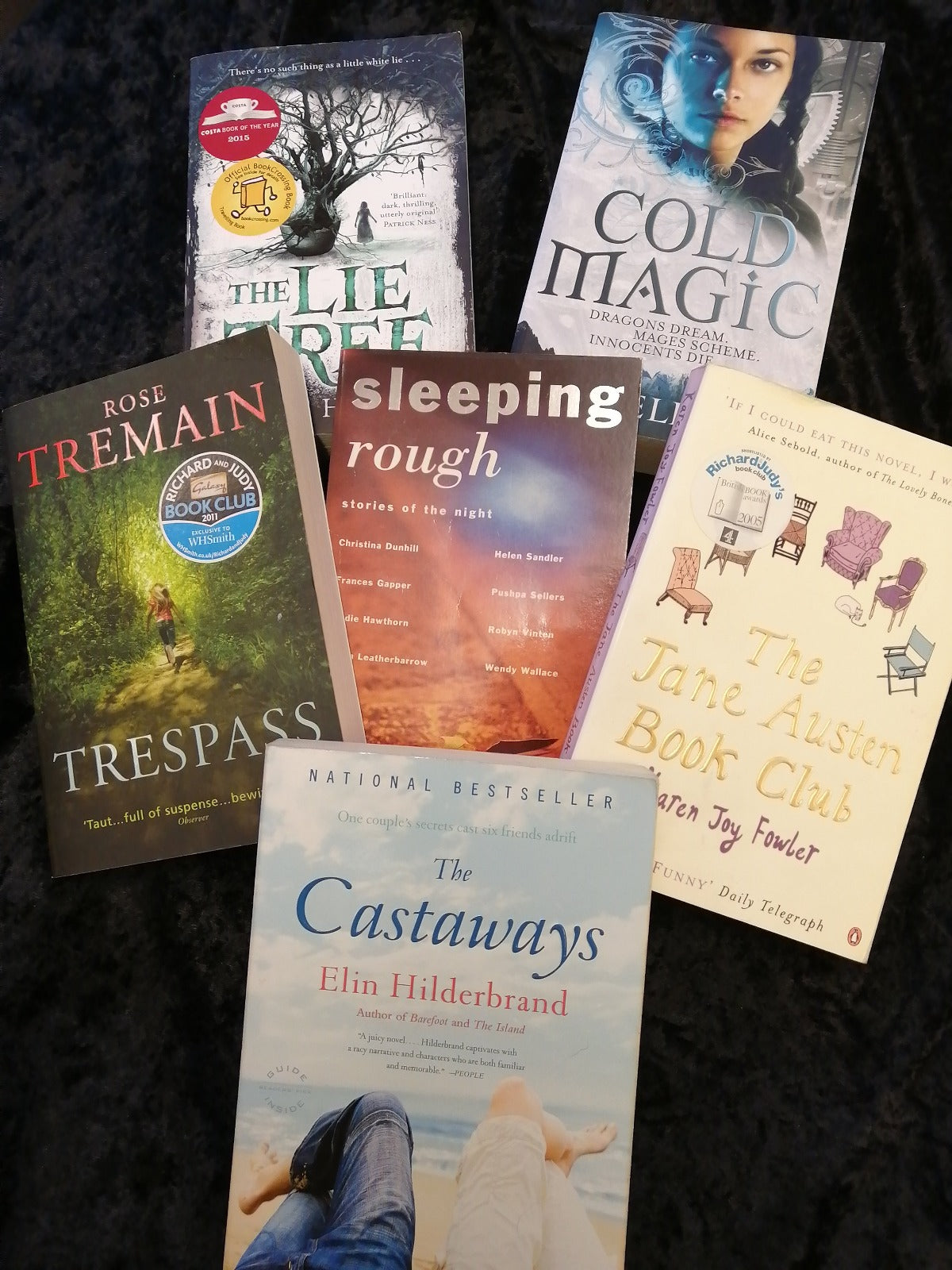 Happy Pack 6 x Fiction Paperbacks - Old Curiosity Bookshop