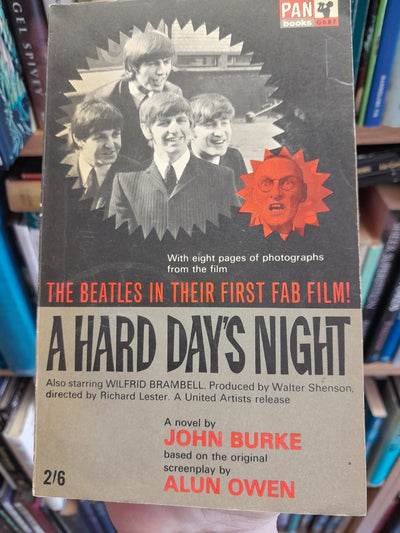HArd Days Night Beatles book of the film