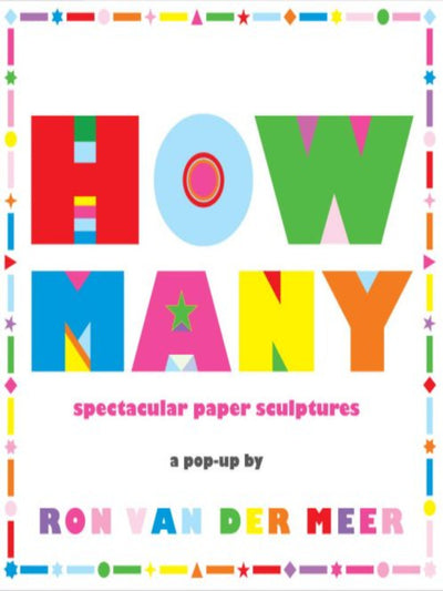 How Many Pop up paper sculptures book 