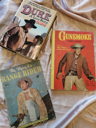 John Wayne Cowboy Book Pack - Old Curiosity Bookshop