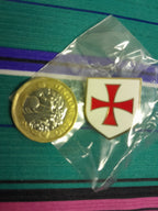 Knights Templar Lapel Badge