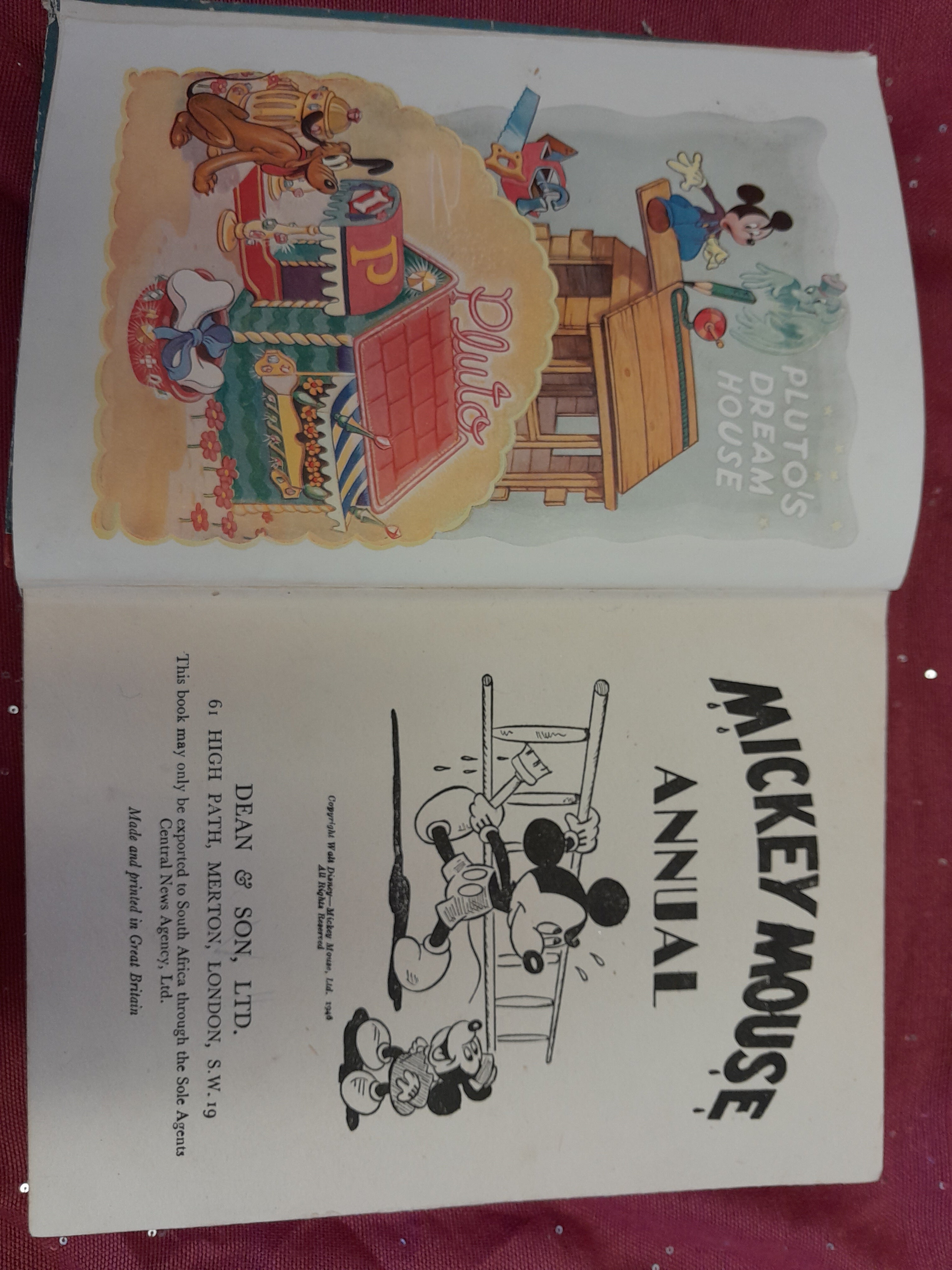 Mickey Mouse Vintage Annual 1945-1946