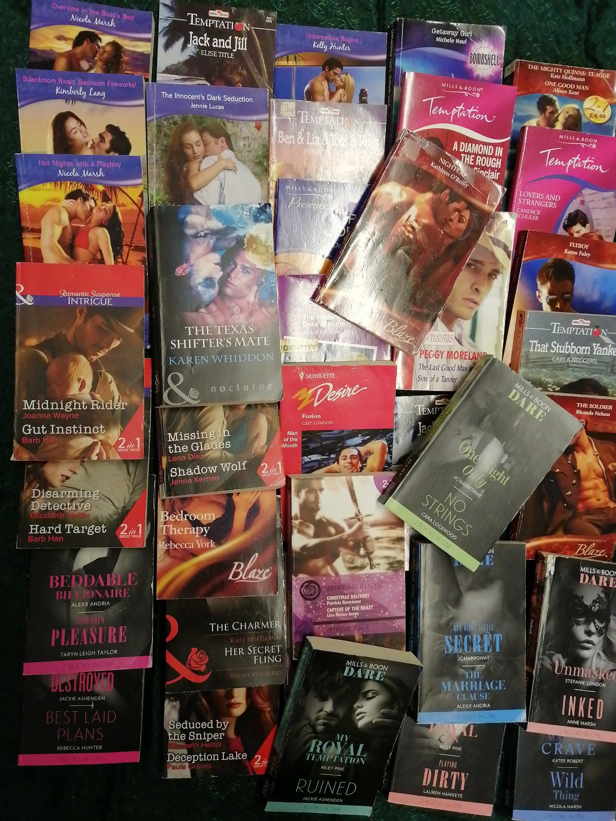 Mills and Boon seduction 