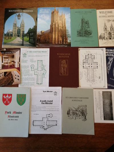 Minster Guide Books Leaflets
