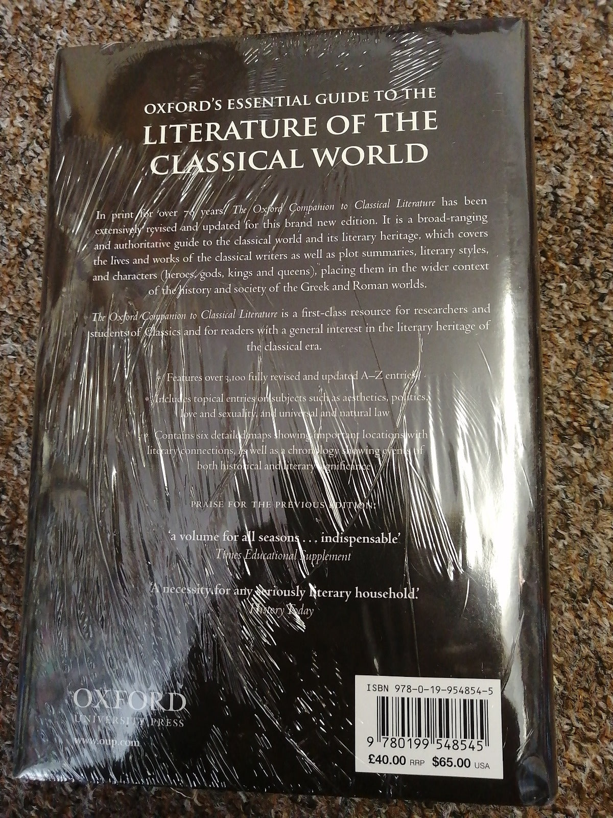 Oxford Companion Classical Literature