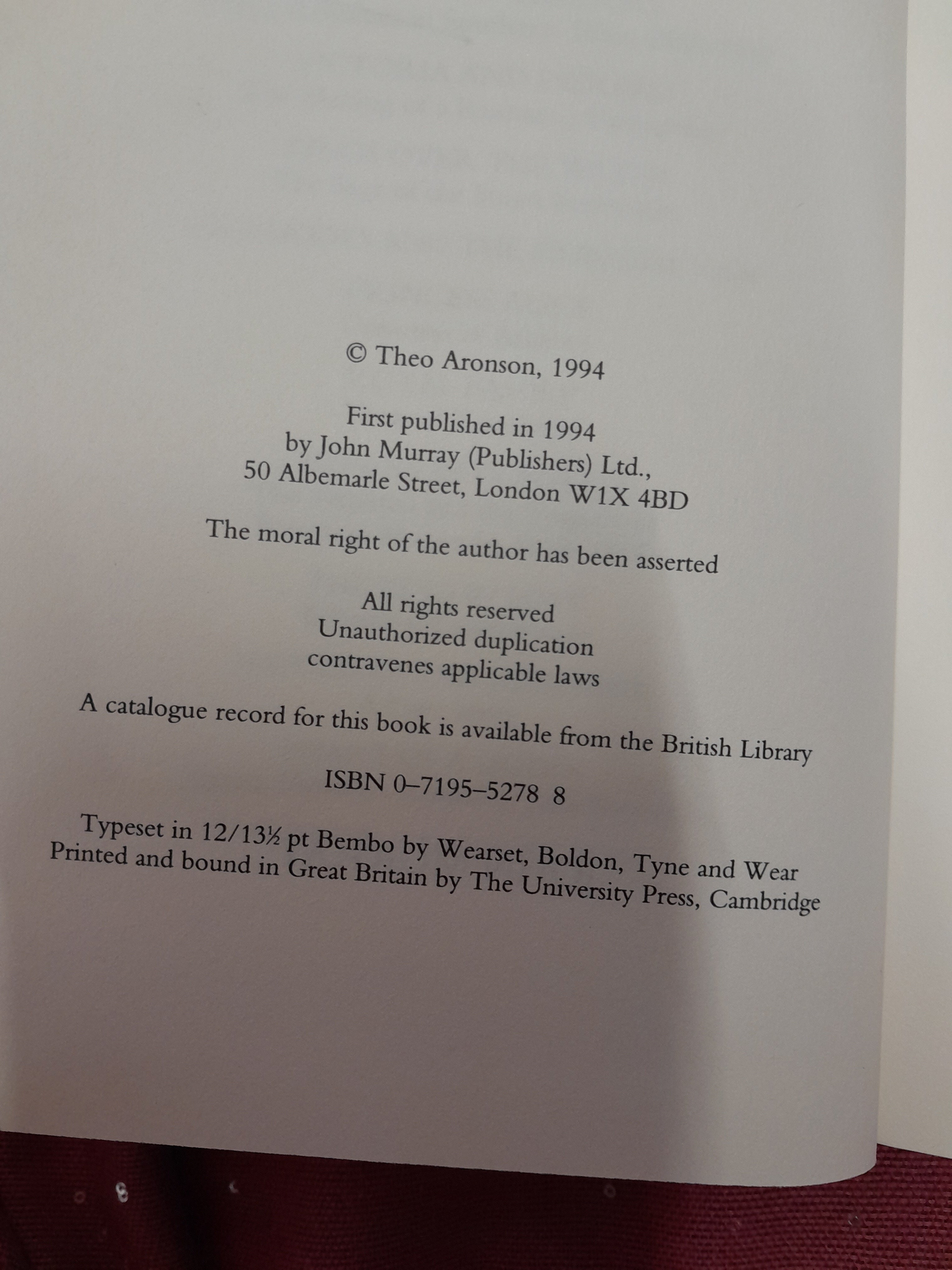 Prince Eddy and the Homosexual Underworld AUTHOR SIGNED - Old Curiosity Bookshop