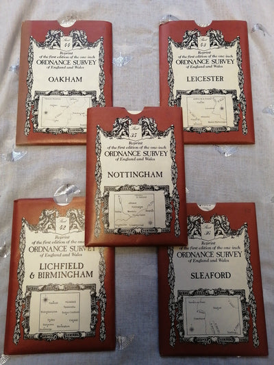 Replica First Edition OS Maps