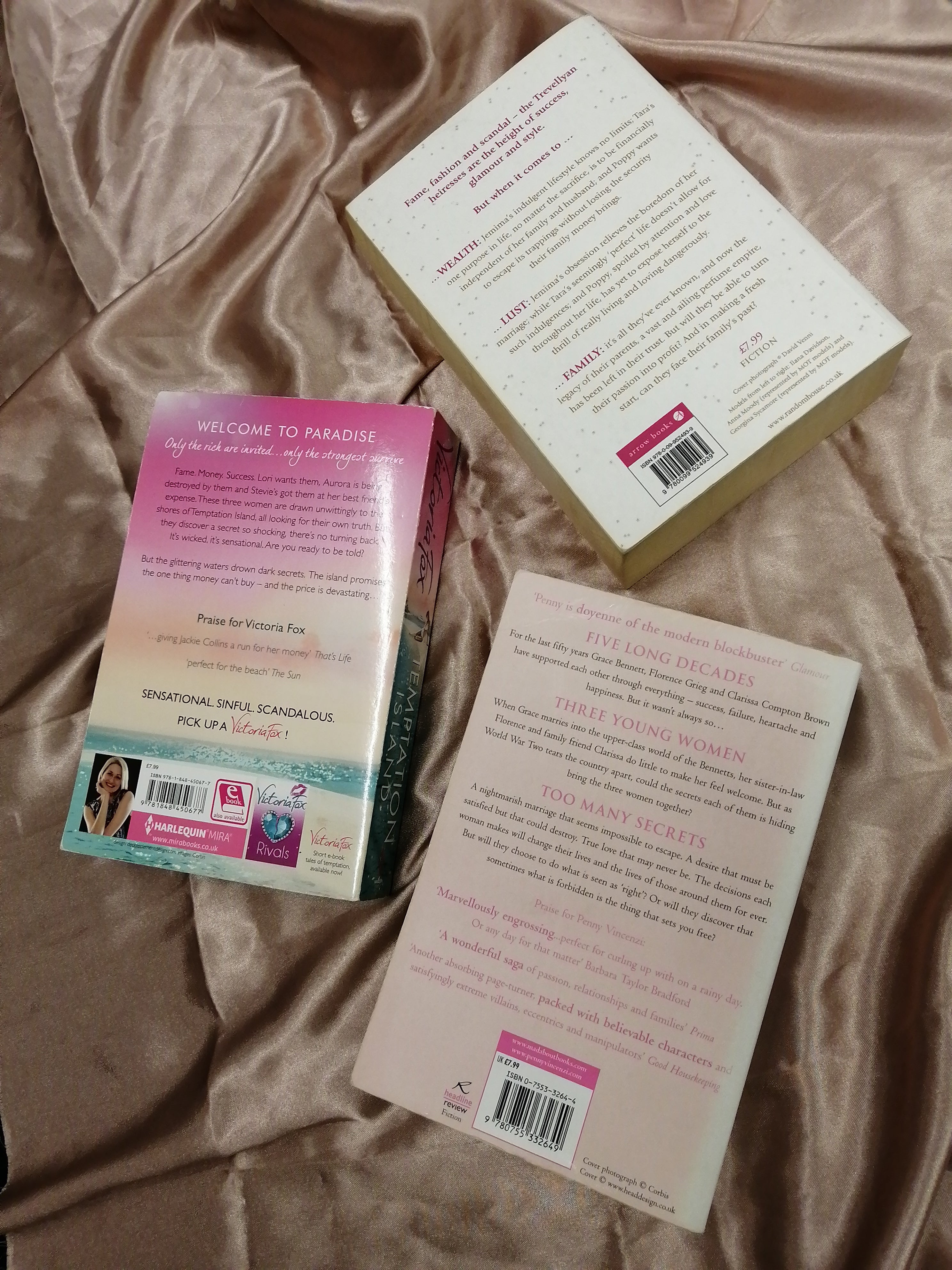 Romance Fashion and Passion Book Pack - Old Curiosity Bookshop