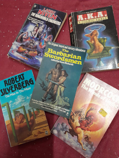 Sci Fi vintage paperbacks book pack