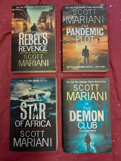 Scott Mariani Crime book pack