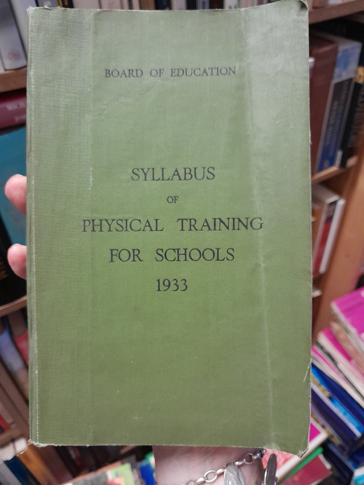 Syllabus of Physical Training for Schools 1933