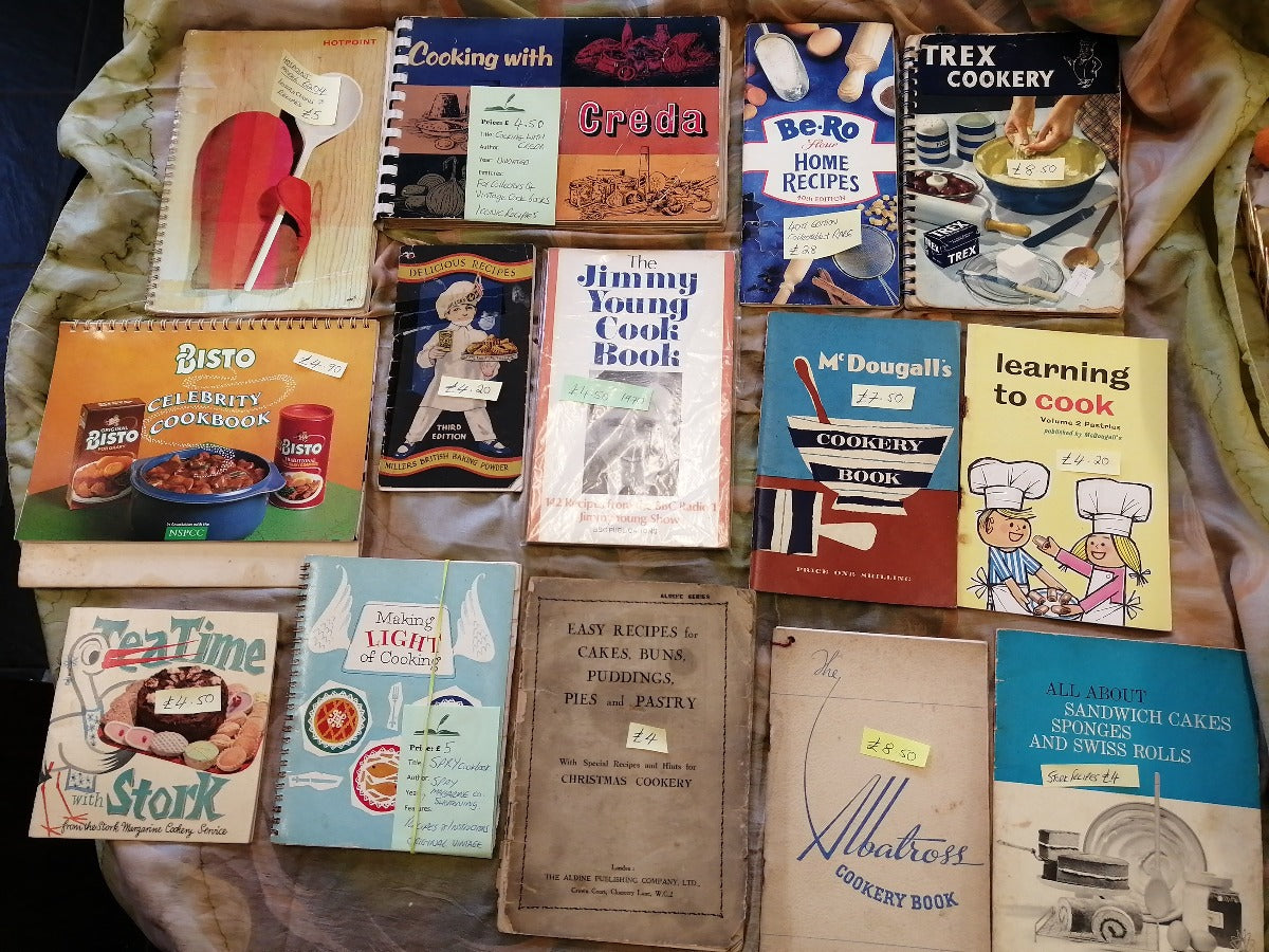 Vintage Cookery Books Old Curiosity Bookshop
