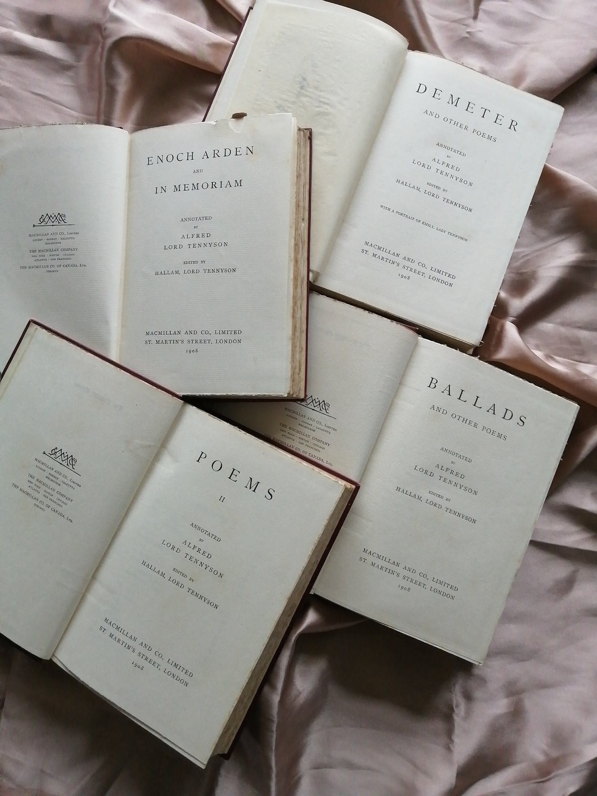 Works of Tennyson Book Pack - Old Curiosity Bookshop