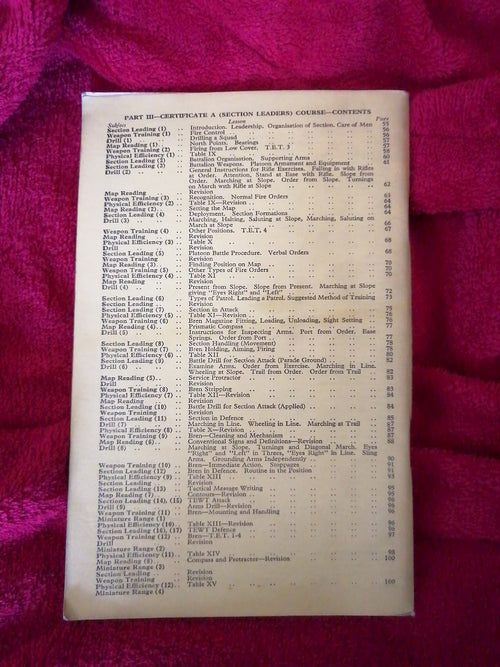 Army Cadet Force Instructors Handbook North Midland District - Old Curiosity Bookshop