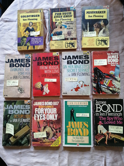 James Bokd Vintage Pan paperbacks