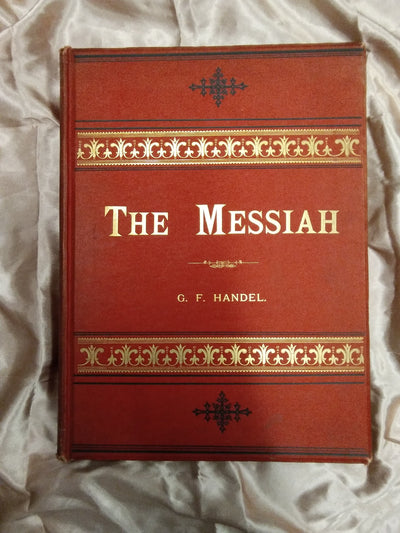 Handels Messiah Antique Music Score - Old Curiosity Bookshop