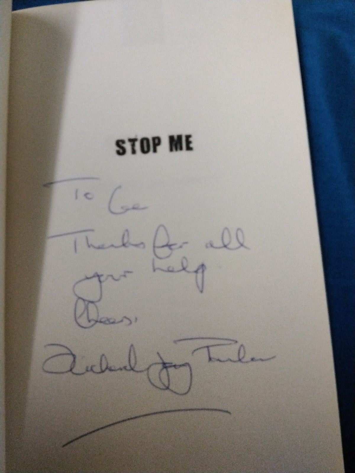 Stop Me Richard Jay Parker